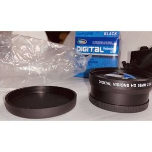 Digital Visions 2X Telephoto 58mm Thread VLC258B Lens Japan Optics Day Nite NIB